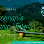 Calories in Freemans Organic Farm Produce