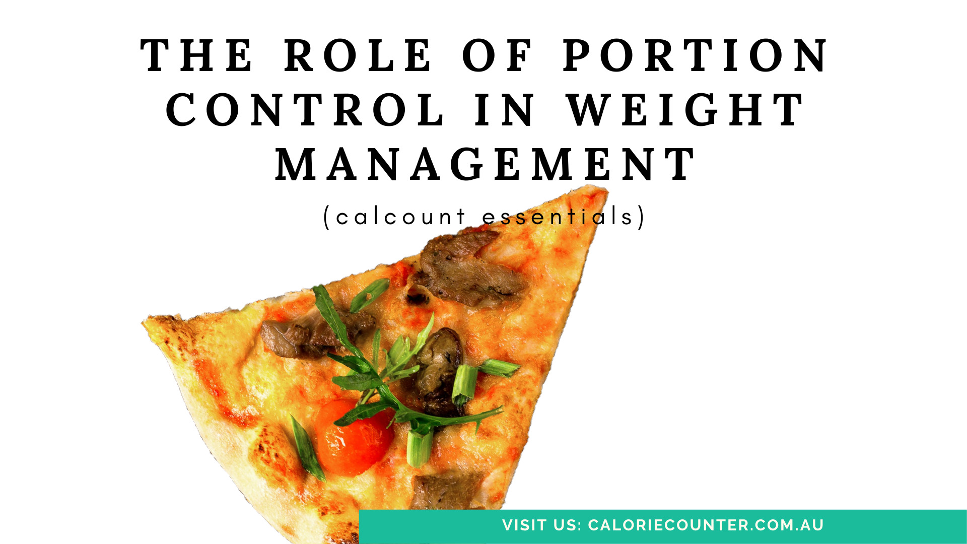 From Fork to Fit: The Role of Portion Control in Managing Your Weight, by  BalancePro